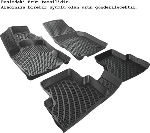 Mercedes Ml Serisi W164 2006-2011 Paspas Siyah 3d Havuzlu