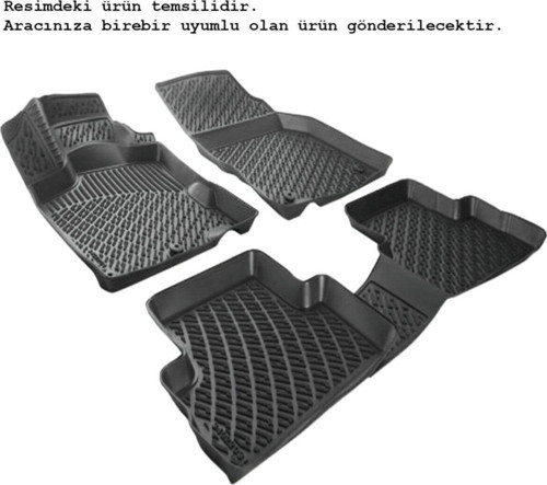 Seat Exeo 2008-2013 Paspas Siyah 3d Havuzlu