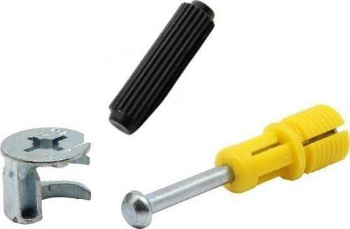 Dolap Bağlantı Minifix 10Luk+Kavela Montaj Kurulum Aparatı 30Lu Tüm Marka Uyum
