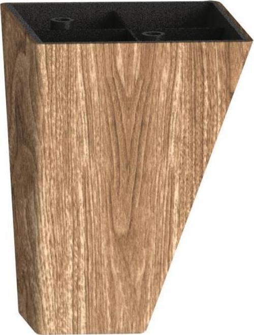 Piramit Koltuk Berjer Ayağı Ağaç Renk Tek Ayak 12 cm