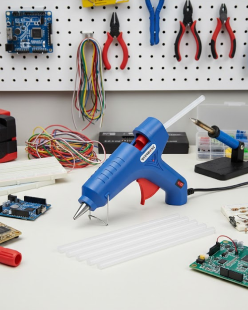 tekno Güçlü Yapıştırma İçin 80 W Silikon Tabancası 11 mm Uyumlu 5 Adet Silikon 2026