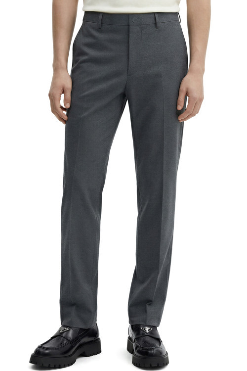 Düz Kumaş Slim Fit Klasik Erkek Pantolon Rafael
