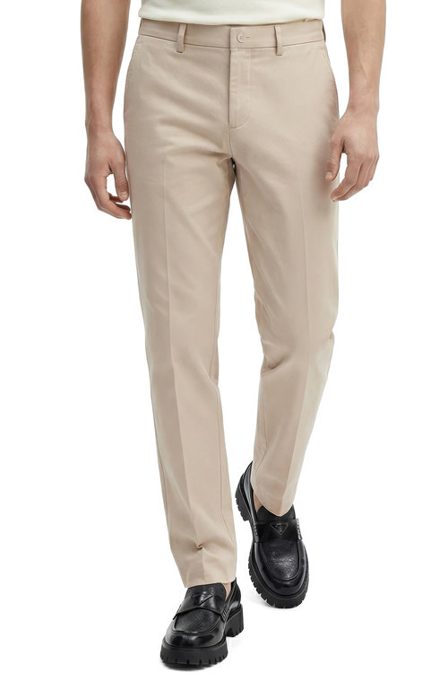 Düz Kumaş Slim Fit Klasik Erkek Pantolon Rafael
