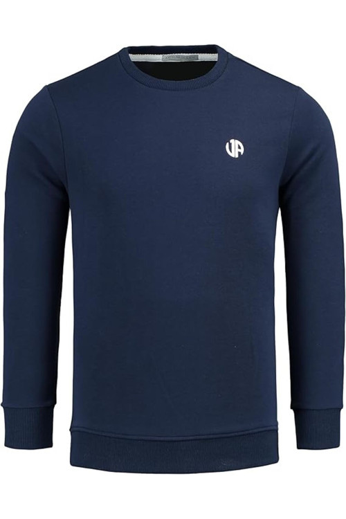 Erkek Basic Logo Sweatshirt Nova