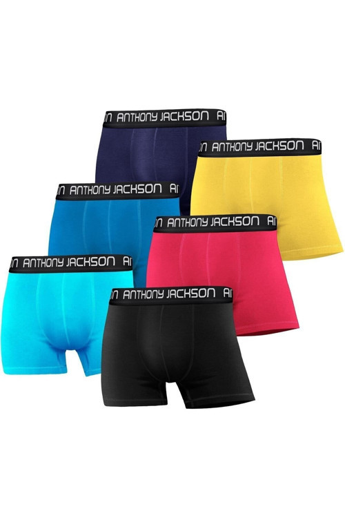 Likralı 6'Lı Kutu Premium Erkek Boxer Venom