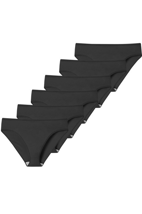 Gıorgına Ferrı Likralı 6'Lı Kutu Premium Slip Külot Laura G-006 E