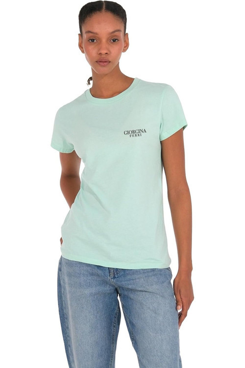 Gıorgına Ferrı Premium Kadın Ess Logo Tee T-Shirt Gabi