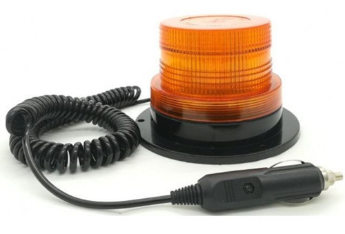 12-24V Süper Led Küçük Çakar Lamba Çakmak Fişli Mıknatıslı (1 Ad )