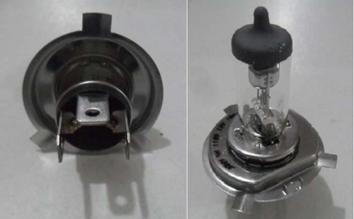 12V H4 100/90W Halojen Ampul 43T (Tırnaklı) (2 Ad )
