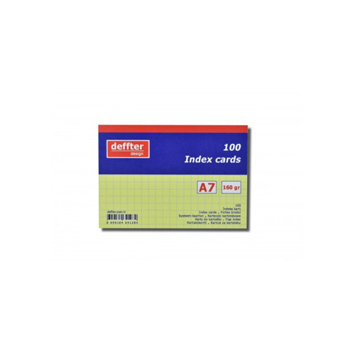 İndex Kartı A7 Sarı Kareli Dndf 643448