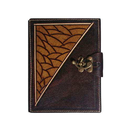 El İşçiliği Krafton Deri Serisi Defter 14x19 144 Sf.Düz Desing M 64230-4