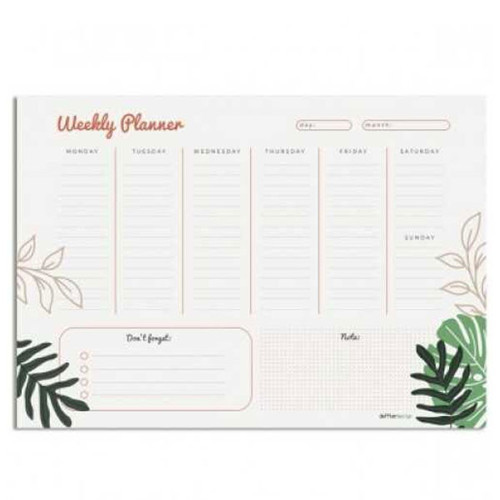 Defter A4 Weekly Planer Tropıc 64517 6