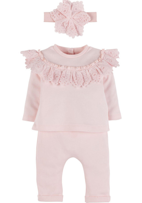 İdilbaby Kız Bebek 3'lü Takım