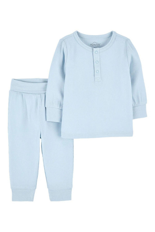 carters Erkek Bebek 2'li PurelySoft Alt Üst Set