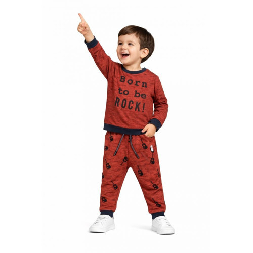 Music Erkek Çocuk Sweat Eşofman Takım