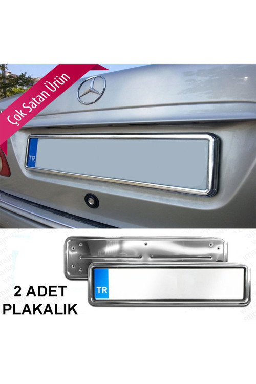 Hummer Krom Plakalık Nikel Plaka Altı Ön-Arka