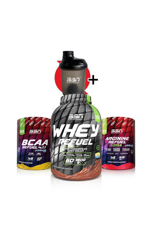 Büyüme Kombinasyonu 3 (Whey Refuel + Arginine Powder + Bcaa )