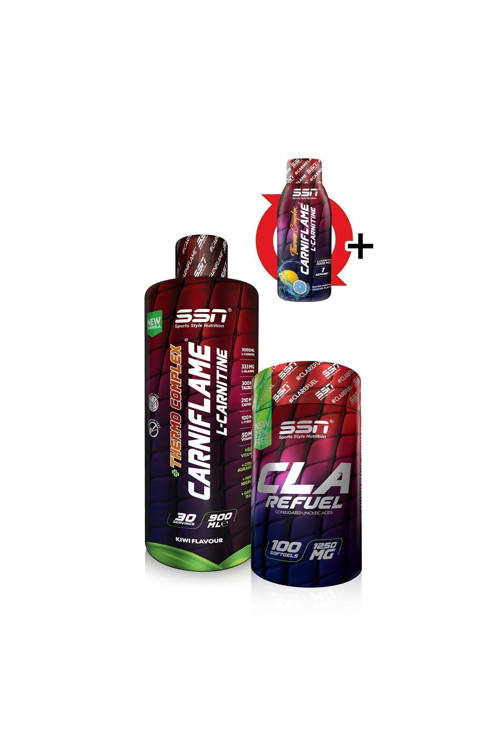 Karnitin Cla Kombinasyonu 1 (Cla + Carniflame 900 Ml Kivi)