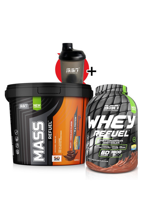 Hacim Kilo Kombinasyonu 3 (Mass 5 Kg + Whey Refuel)