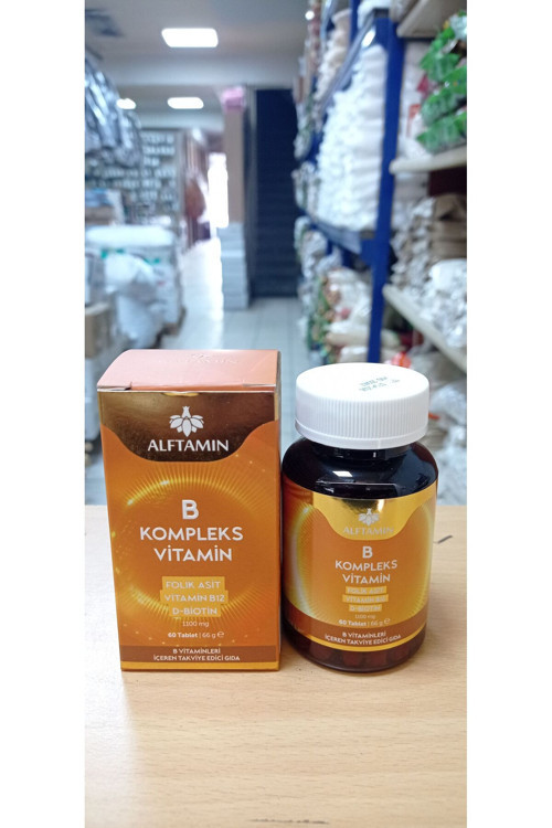 B Kompleks Vitamin Kapsül 60 Adet