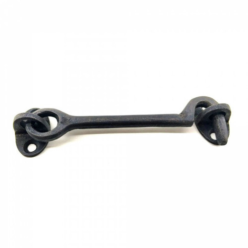 Antika Tarz Dekoratif Pirinç Çengeli - 13cm, Oksit