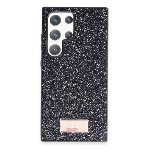 Onegif Samsung Galaxy S23 Ultra Bright Simli Kapak - Siyah