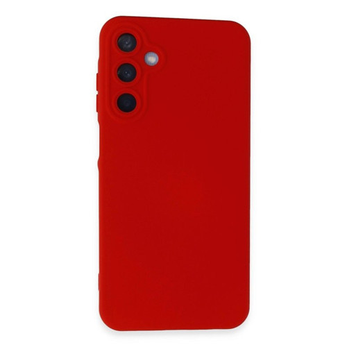 Samsung Galaxy A15 4G Kılıf Nano İçi Kadife Silikon - Kırmızı