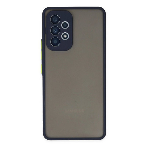 Samsung Galaxy A33 5G Kılıf Montreal Silikon Kapak - Lacivert