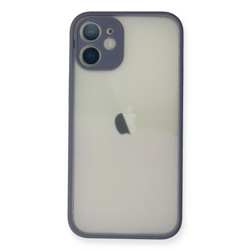 İphone 11 Pro Max Kılıf Montreal Silikon Kapak - Gri