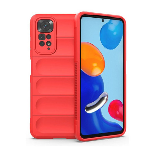 Redmi Note 11 Kılıf Optimum Silikon - Kırmızı
