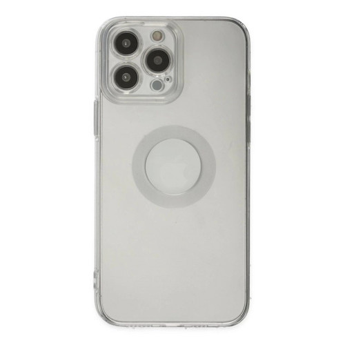 İphone 13 Pro Max Kılıf Santa Lens Silikon - Şeffaf
