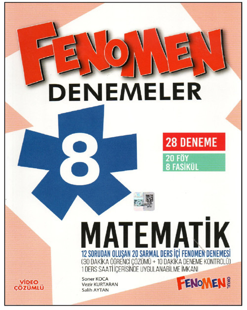 Fenomen 8.Sınıf Matematik Denemesi