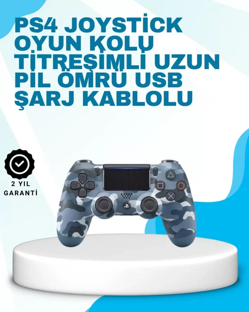 Dokunmatik Kontrollü Oyun Kolu – Menü Geçişleri ve Komutlar İçin Kolay Erişim