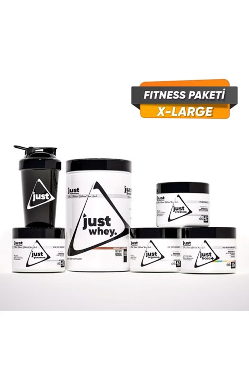 Fitness Paketi - X-Large (Protein+BCAA+Glutamine+Arginine+Creatine+1 Hediye)