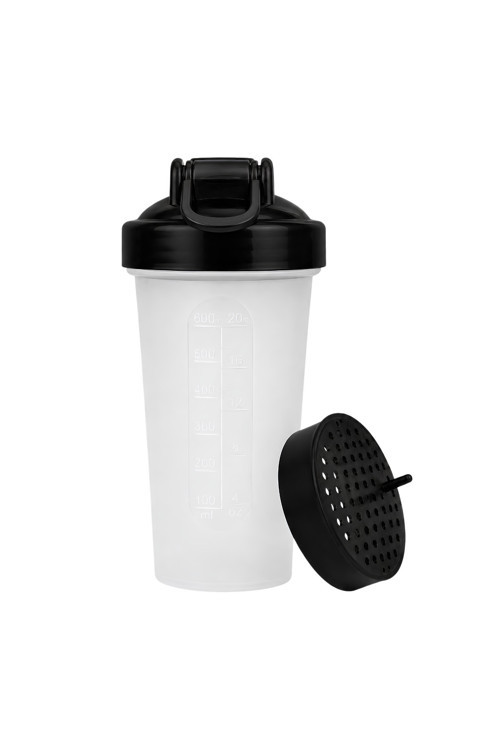 Gym Shaker 650 ML Ölçekli ve Sızdırmaz Kapaklı Protein Shaker