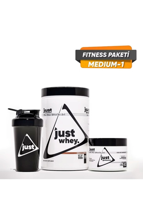 Fitness Paketi - Medium 1 (Protein+Glutamine+1 Hediye)