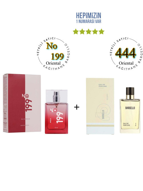No: 199 + 444 Unisex / Kadın Parfüm Edp 50 ml Oriental - Mnms199444
