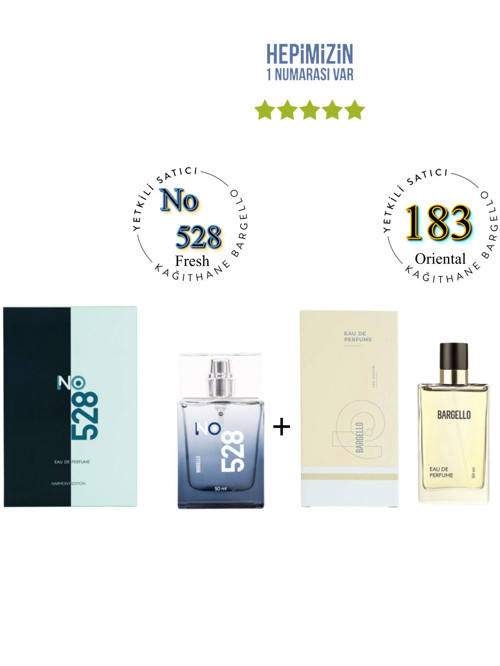 No: 528 + 183 Erkek / Kadın Parfüm Edp 50 ml Fresh / Oriental - Mnms528183