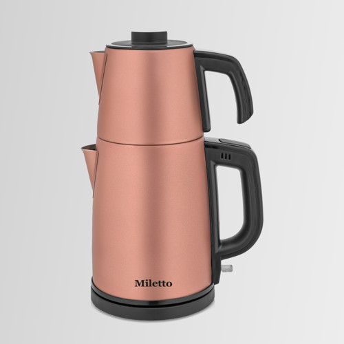 Rose Gold 2000W Gizli Rezistanslı Otomatik Çay Makinesi 2,9 lt - MT20R