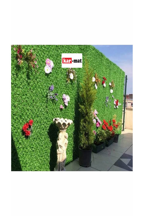 , Bahçe Çiti, Telli Çim Çit, Çimçit, Çim Çit, Çimli Çit Teli, Dekoratif Çit,- 50 Cm.* 3 Mt.