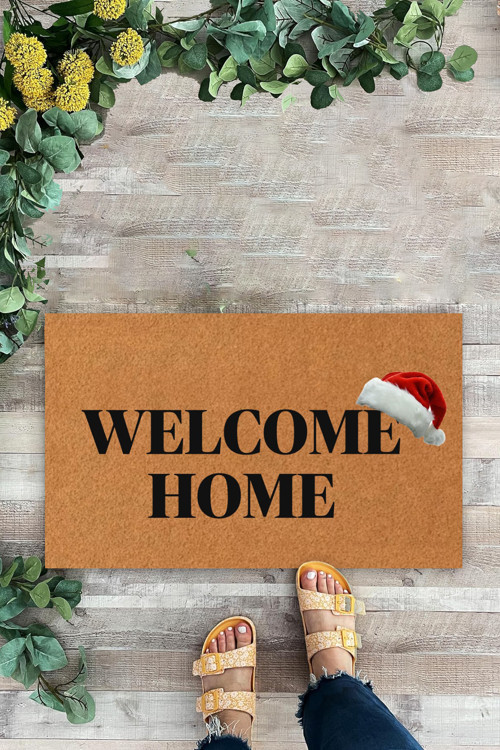 Yılbaşı Temalı Paspas, Welcome Paspas, İç Ve Dış Çok Amaçlı Paspas
