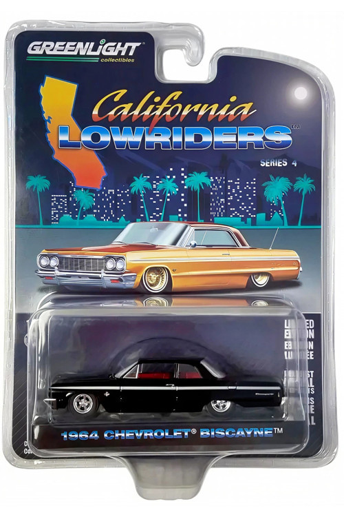 Greenlight 1:64 California Lowriders Series 4 1964 Chevrolet Biscayne 63050-D