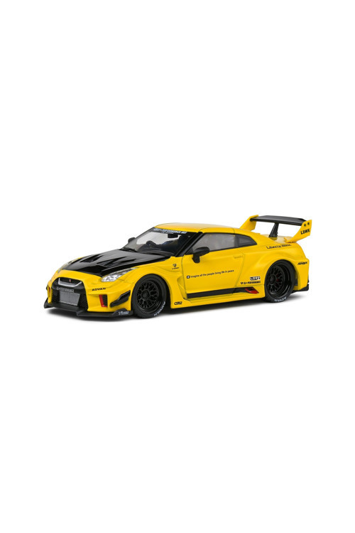 S4311206 1/43 Nissan GTR35 LBWK Silhouette – Yellow – 2019