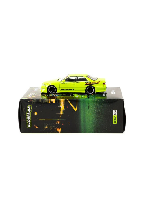 1/64 VERTEX Toyota Mark II JZX100 Light Green - Tokyo Auto Salon 2025 Special Edition