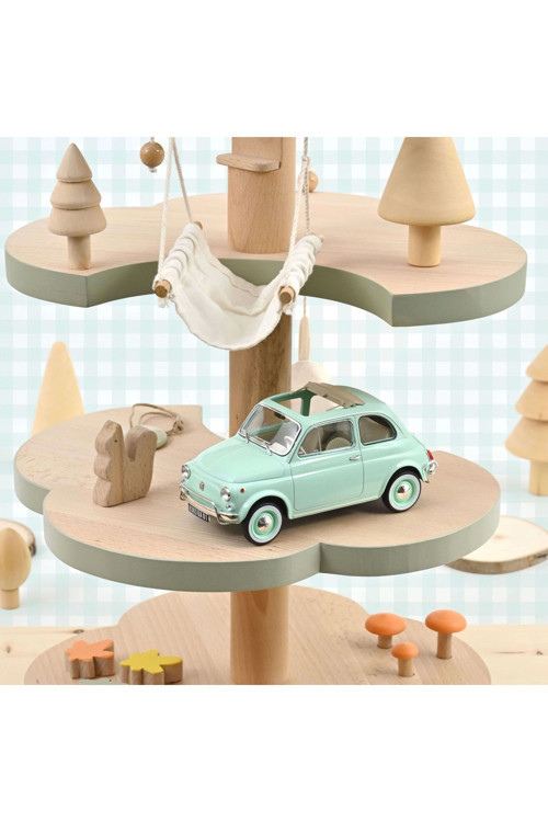 1/18 Fiat 500 L 1968 Pastel Blue Birth Gift