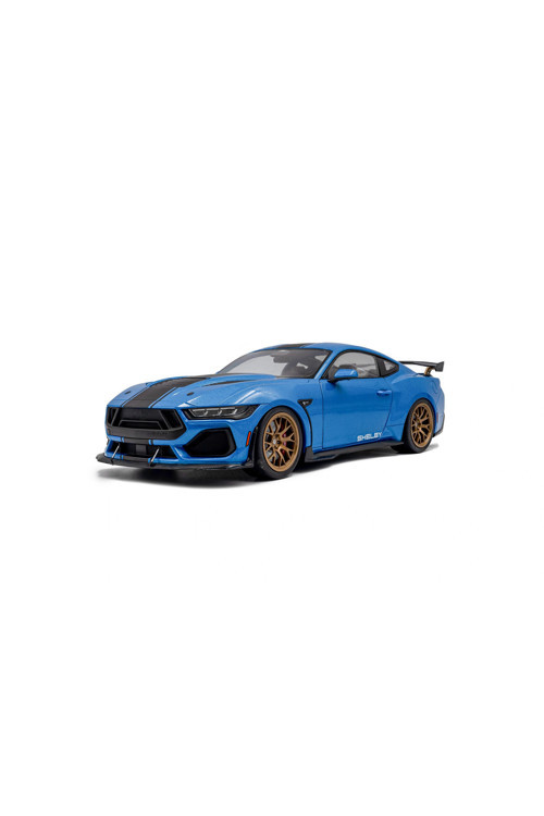 S1813802 1/18 Shelby Mustang SUPER SNAKE – Grabber Blue Metallic – 2025