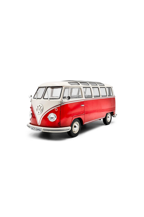 S1813402 1/18 Volkswagen T1 Samba – RED / WHITE – 1962