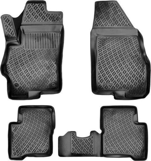 Fiat Linea 3d Paspas Havuzlu 2007 - 2017 Arası Siyah 4 Lü Set