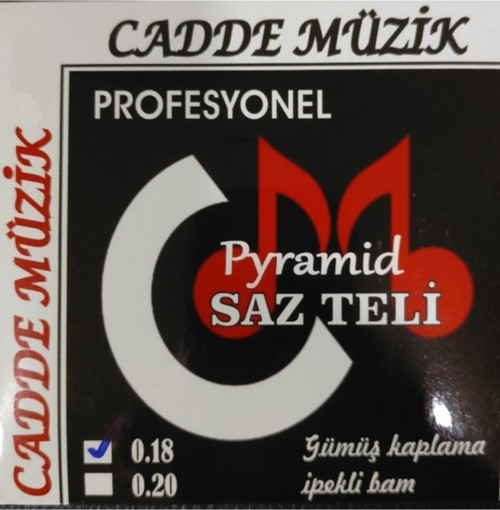 Cadde Pyramid Profesyonel Kısa Sap Bağlama Teli