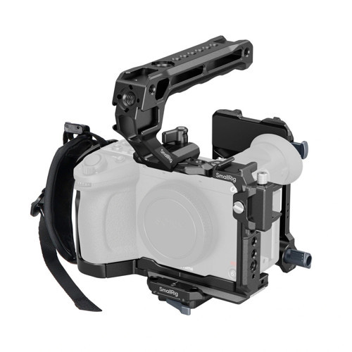 5590 Sony FX2 için Pil Plakalı Gelişmiş Kafes Kiti